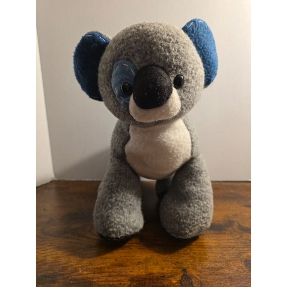 Aurora Koala Gray Blue White Plush patch Wool cherished Collection